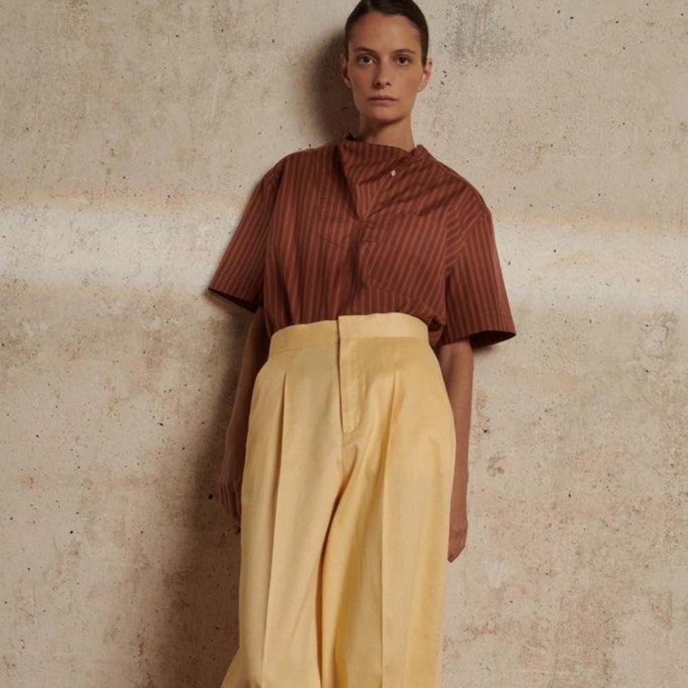 Soeur Treviso Rust Striped Shirt